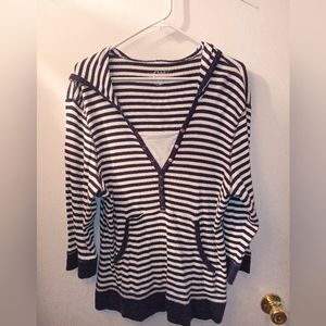 3X Navy Blue Sports Hoodie